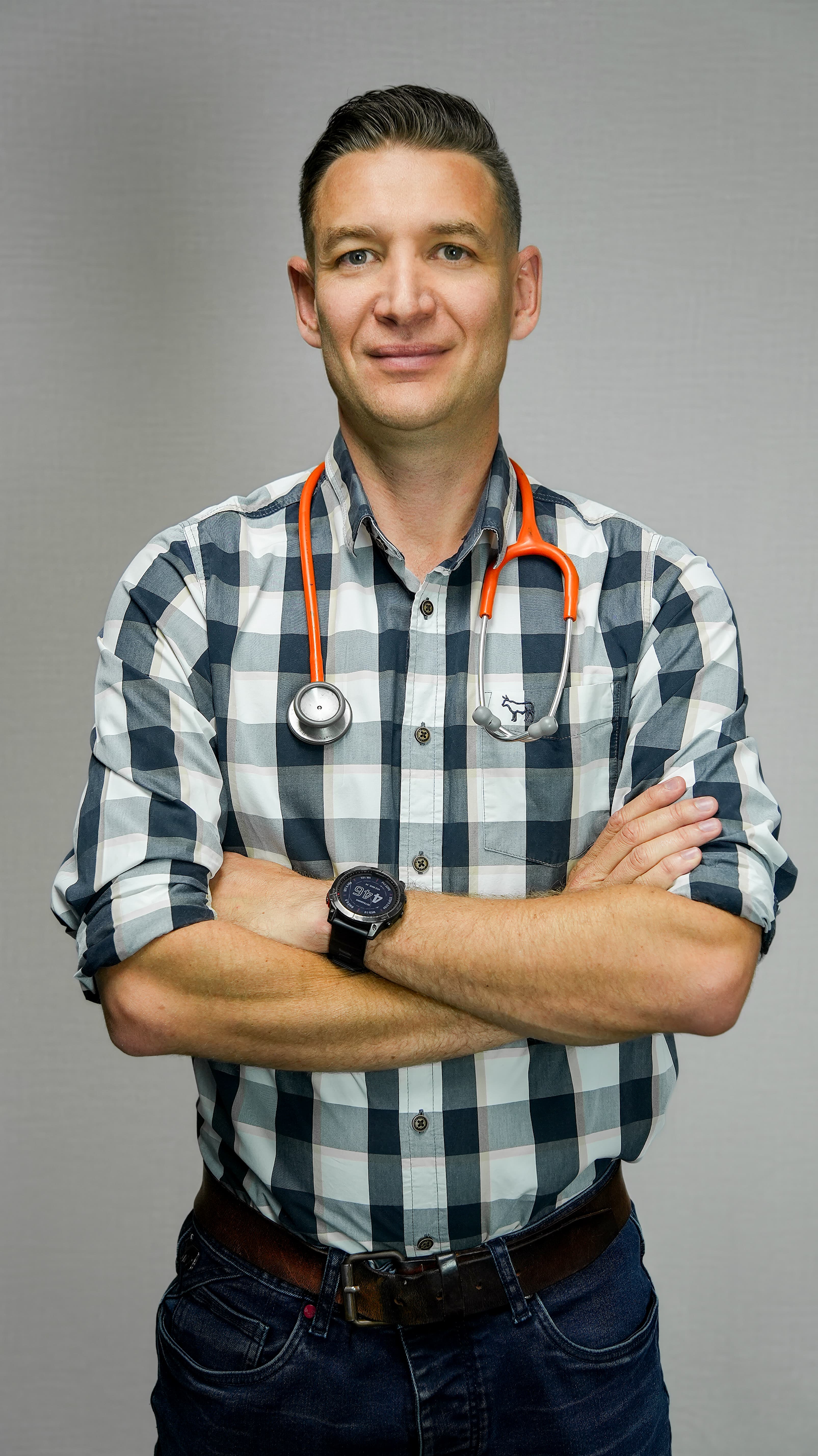 Portrait of Dr Gerhard Vosloo, BioWell Head of Clinical Oversight